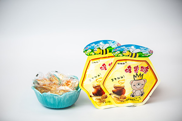 蜂蜜糖果產品展示一